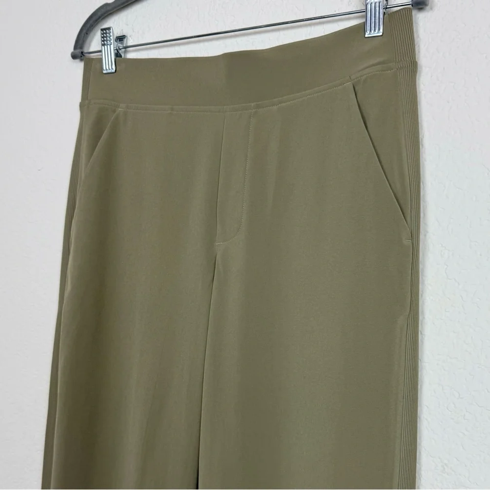 Brooklyn Mid Rise Ankle Pant in‎ Moss Green - Picture 8 of 15